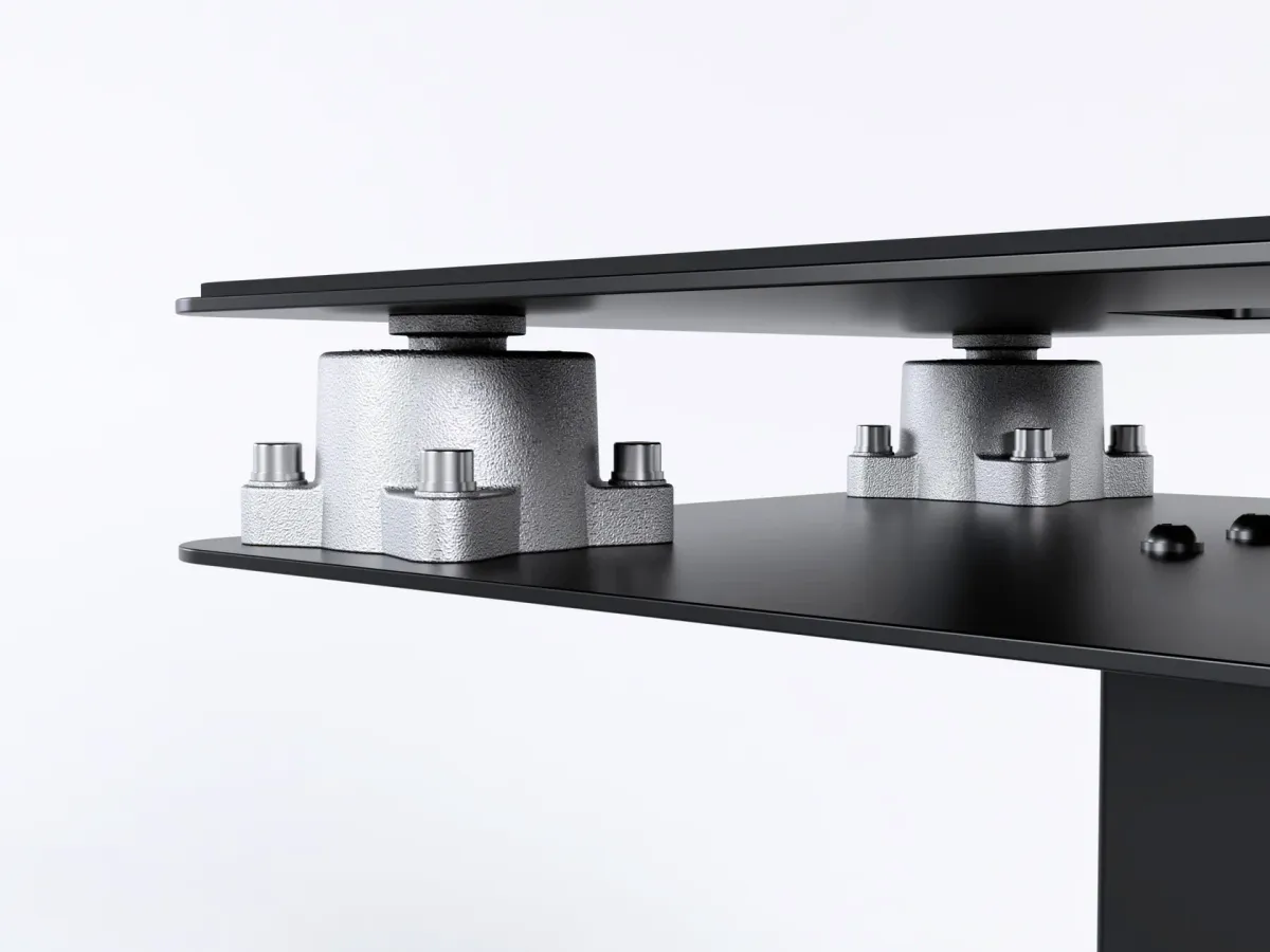 Space Lab Lift MK II Speaker Stand with Small Platform,Light Isolator