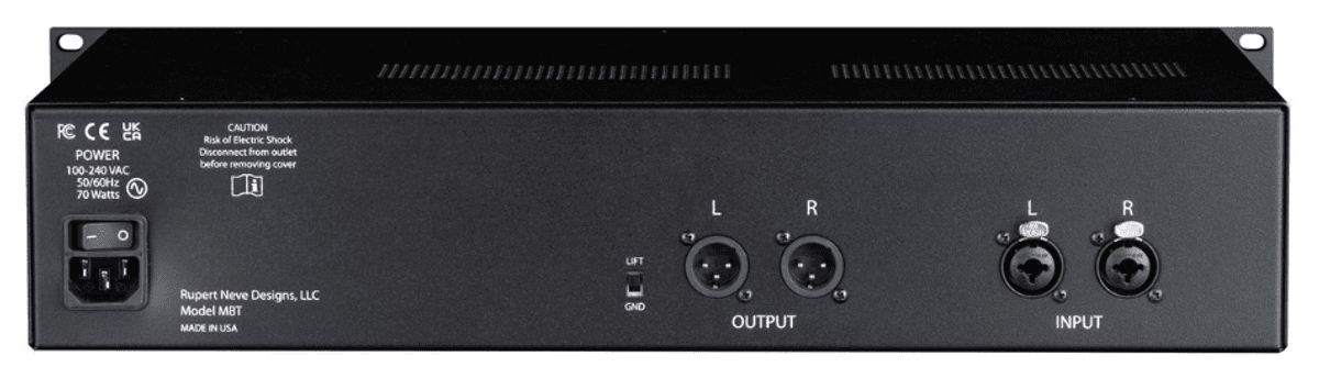 Rupert Neve Designs MBT RND Master Bus Transformer