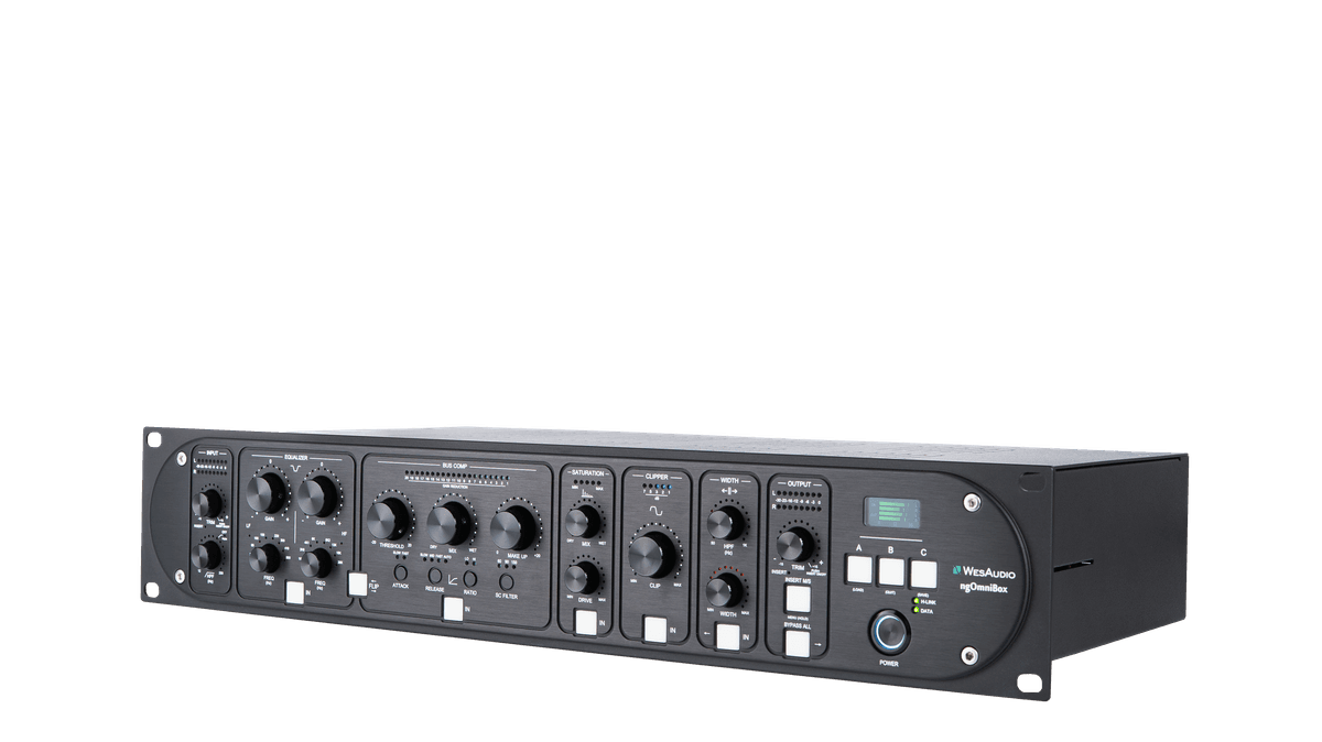 Wes Audio ngOmniBox Analog and Mix&Master Processor with Digital Recall