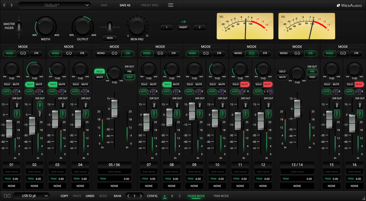 Wes Audio ngSumBox Next Generation Analog Summing w/Digital Recall