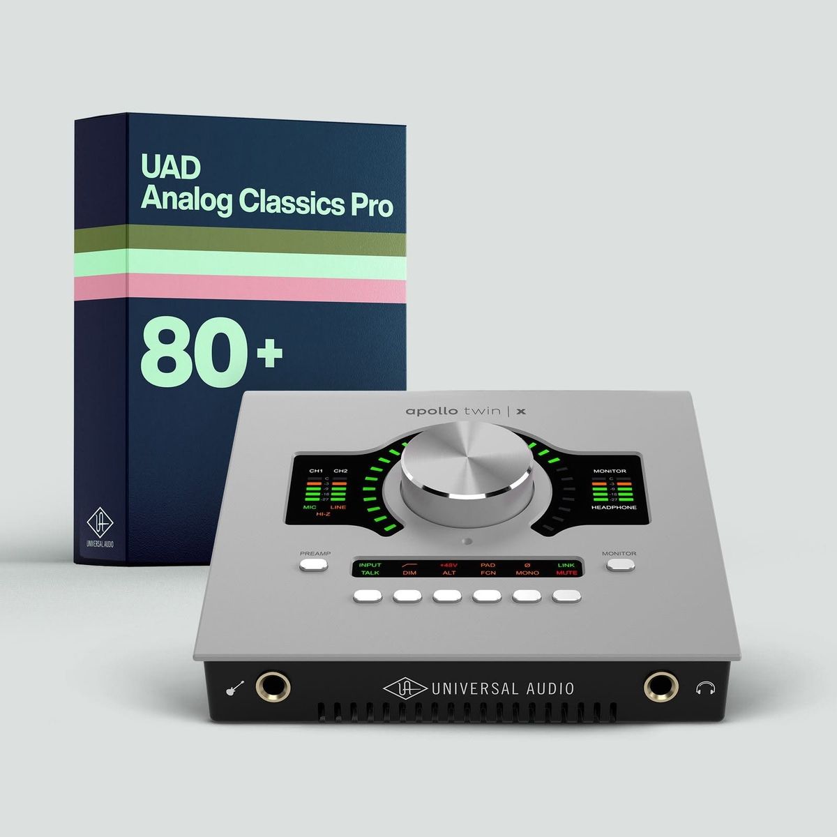 Universal Audio Apollo Twin X DUO Gen2 +UAD Analog Classics Pro