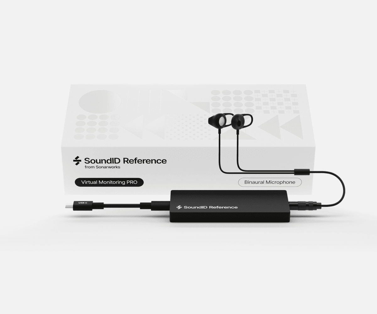 Upgrade from SoundID Reference to Virtual Monitoring PRO with Binaural Measurement Microphone (EREF)